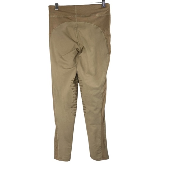 TuffRider Ladies Ventilated Schooling Tights in Beige Size S - Picture 3 of 10